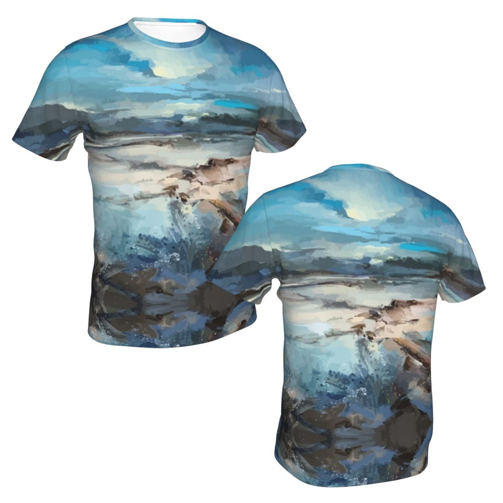 Evening Tune Painting Elements Classic T-shirt