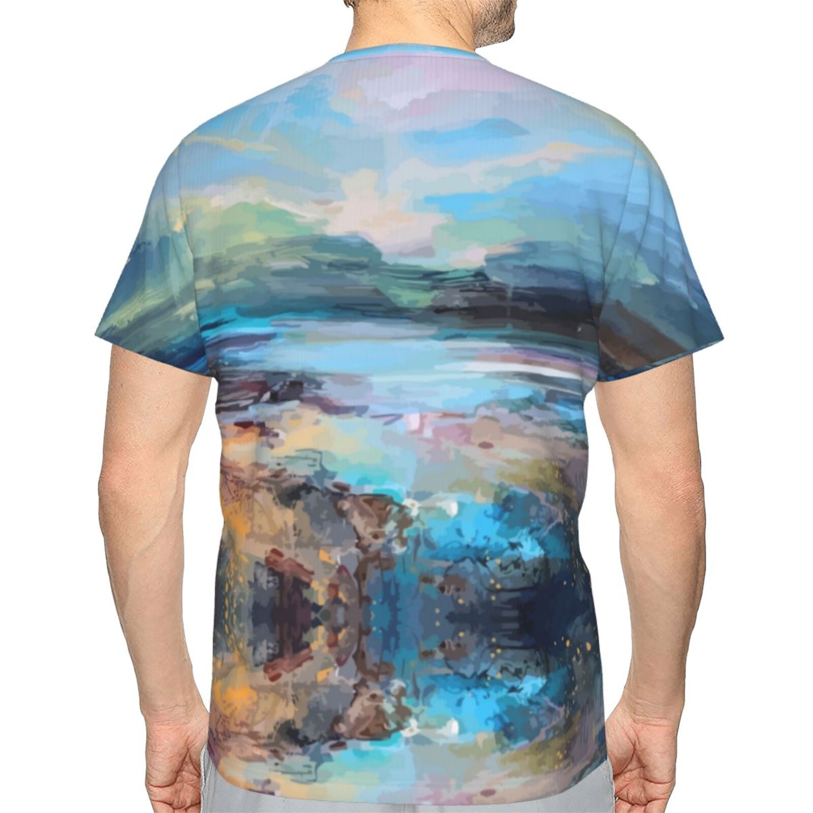 Summer Light Painting Elements Classic T-shirt