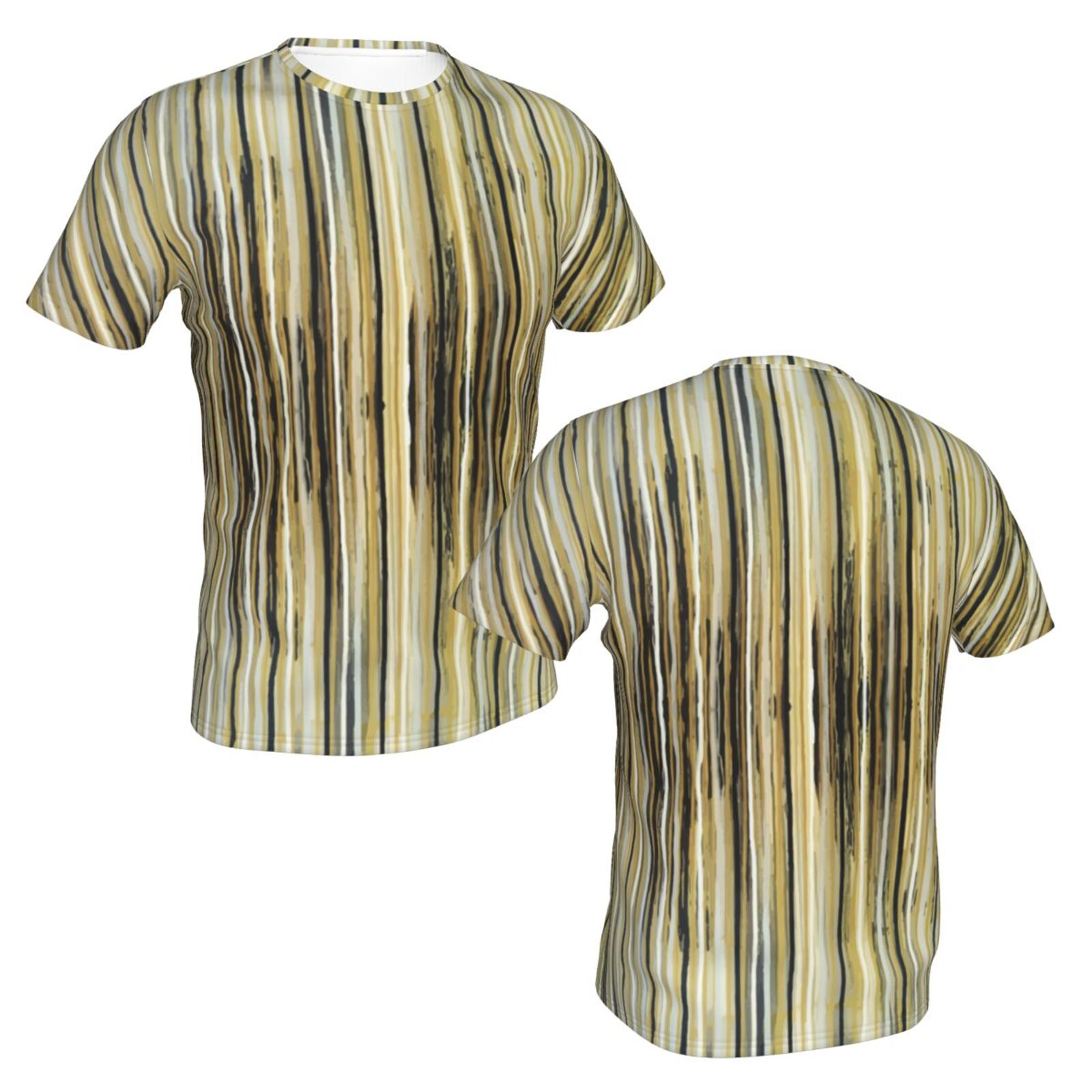 A Crush On Stripes Painting Elements Classic T-shirt