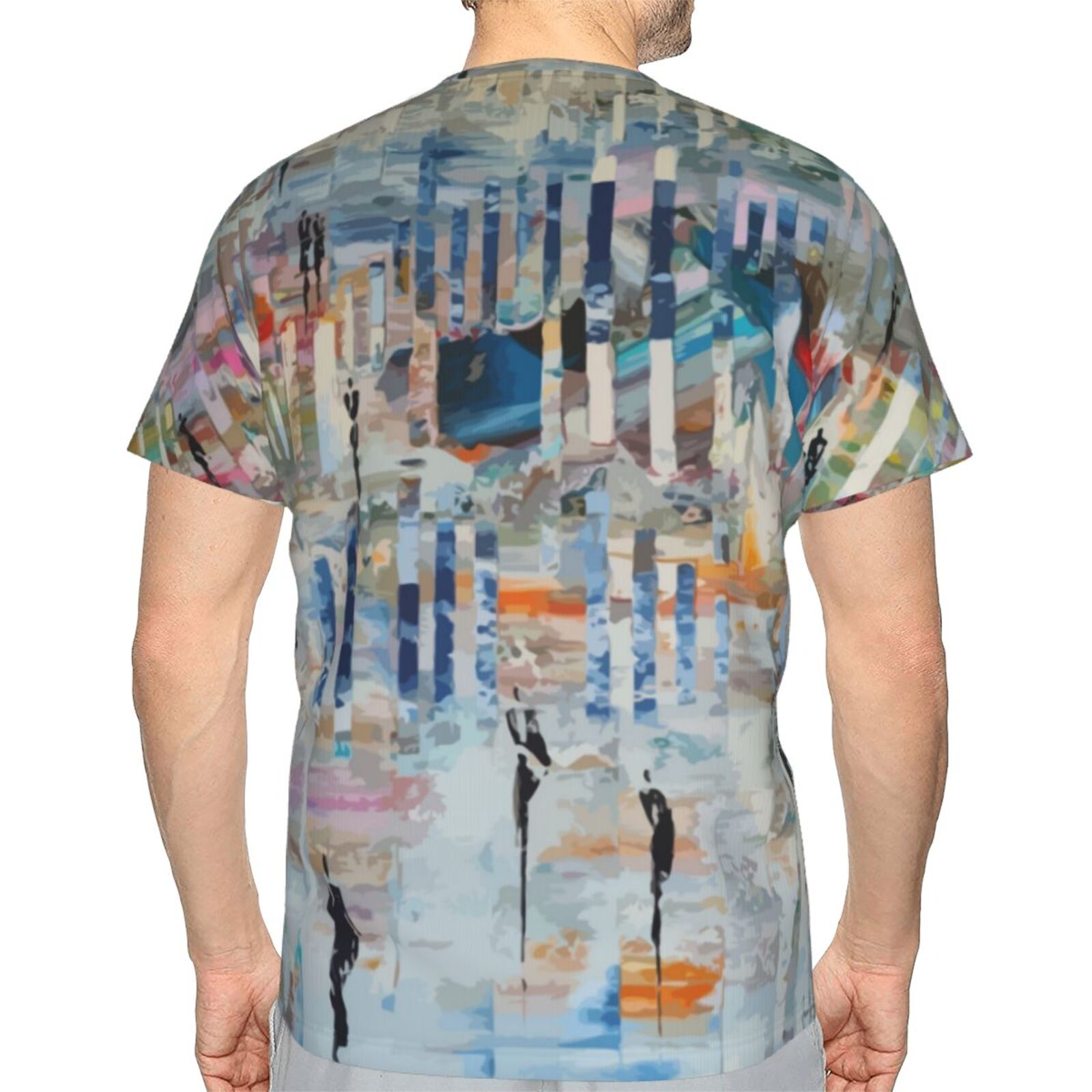 Walk In An Abstract World Painting Elements Classic T-shirt