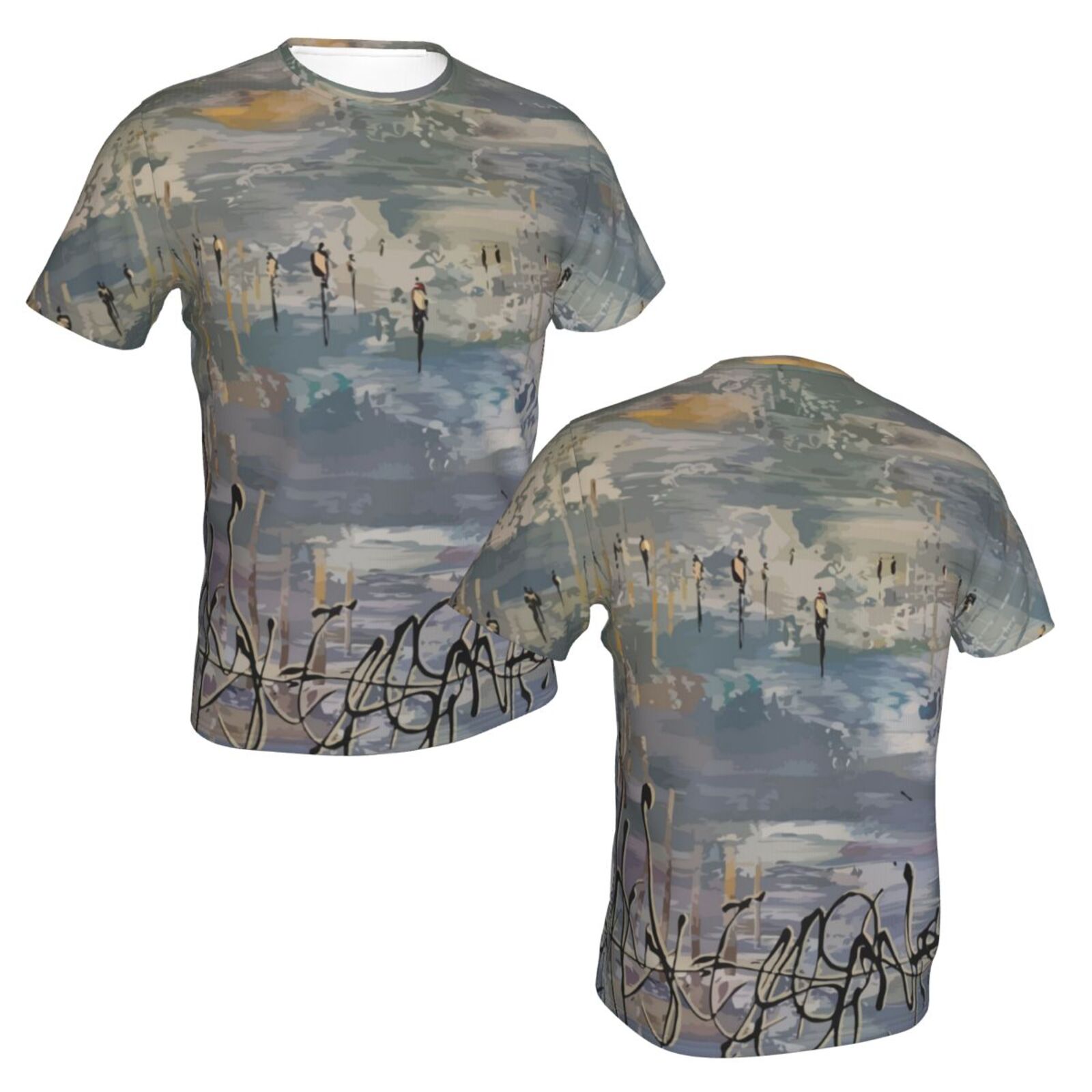 Talk To The Clouds Painting Elements Classic T-shirt