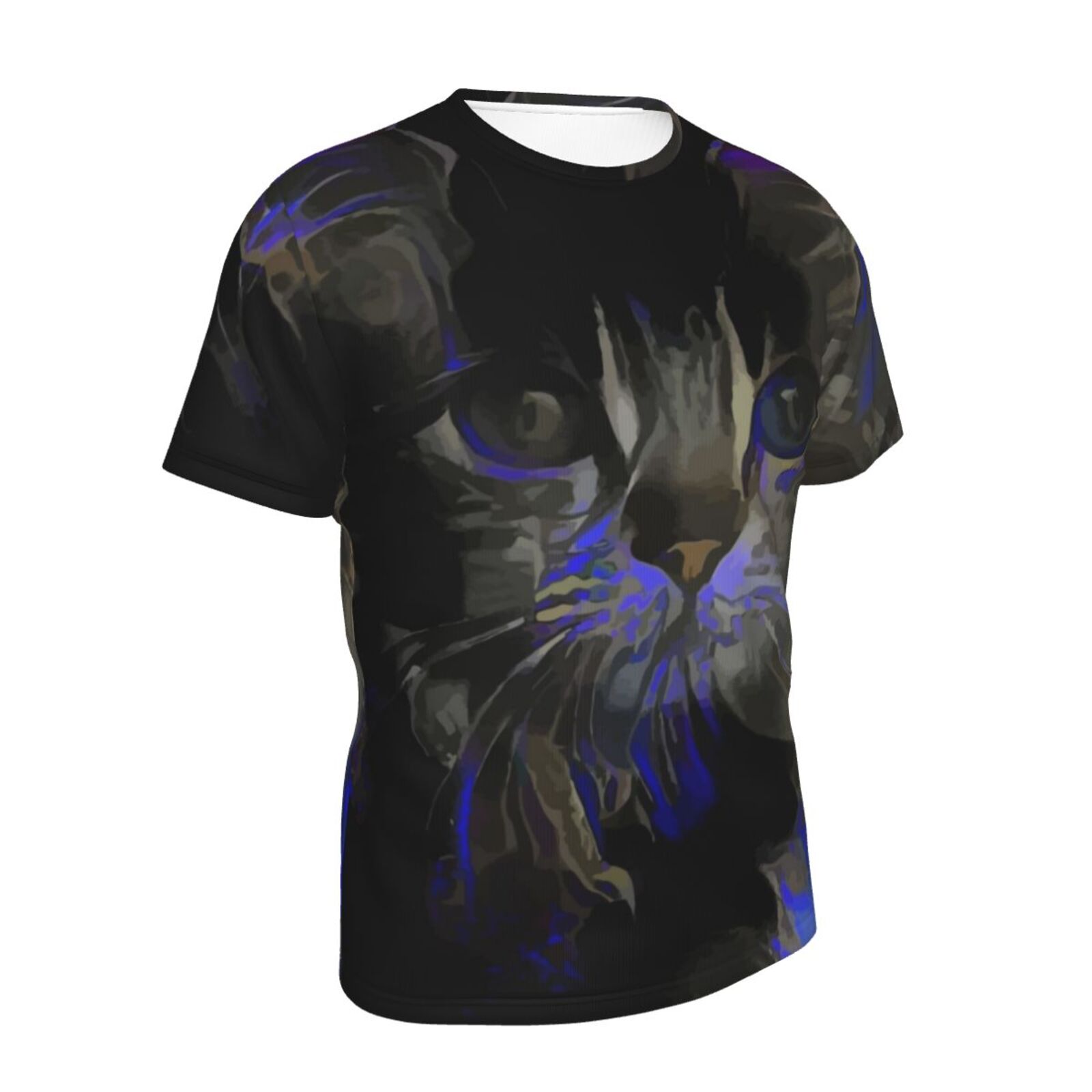 Rozane Cat Mix Mdeia Elements Classic T-shirt