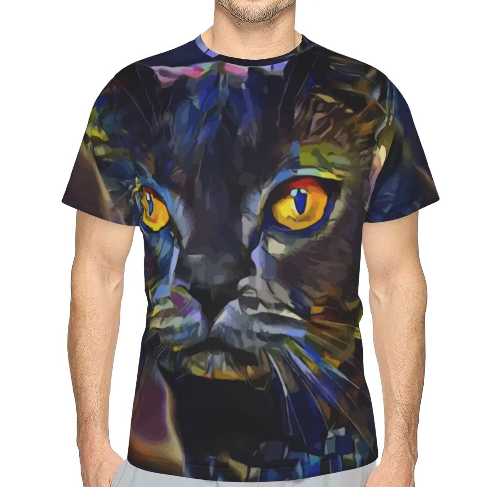 Tango Cat Mix Mdeia Elements Classic T-shirt