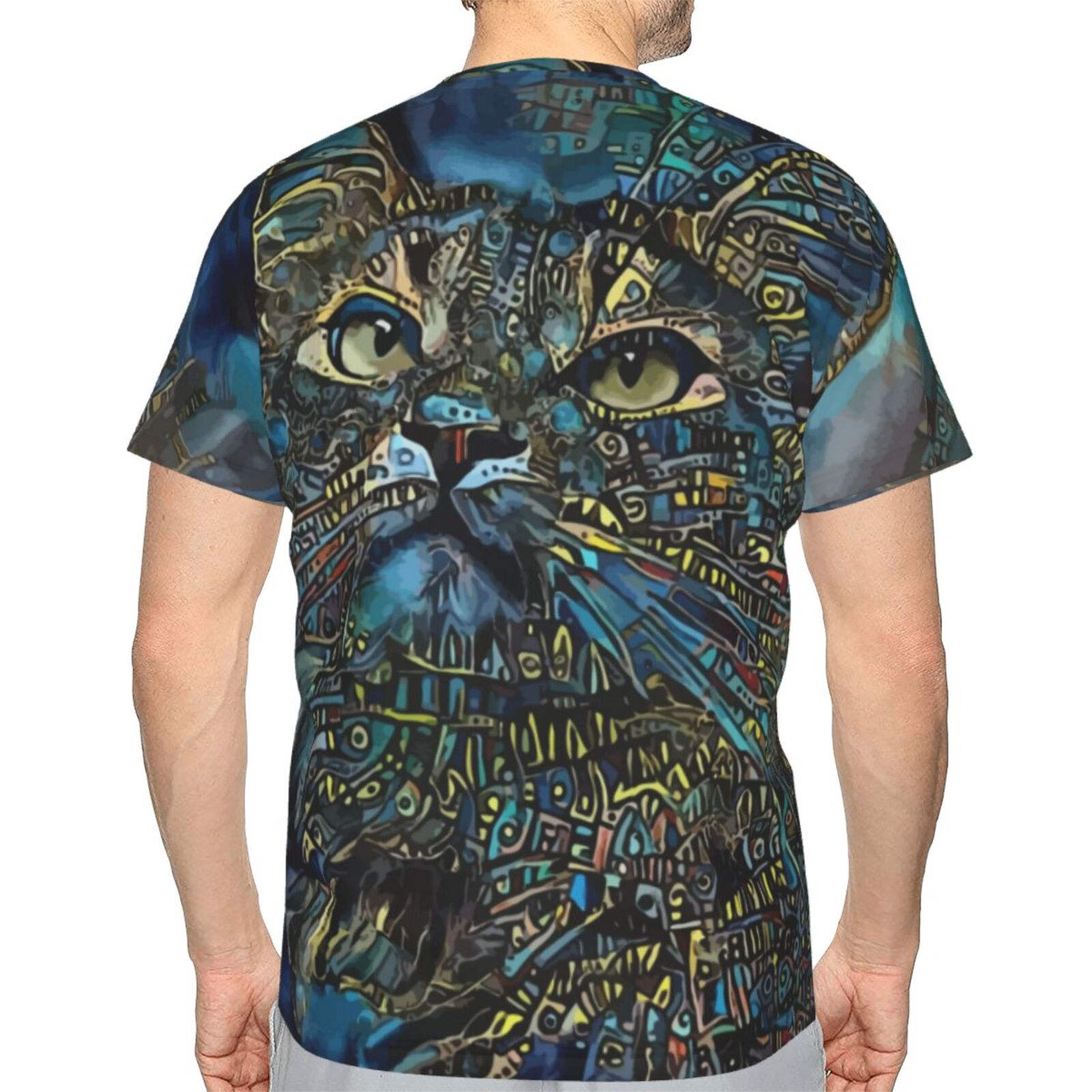 Tzany Cat Mix Mdeia Elements Classic T-shirt