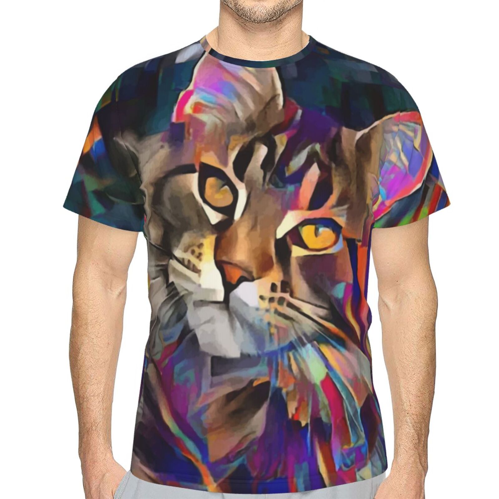 Lazzy Cat Mix Mdeia Elements Classic T-shirt