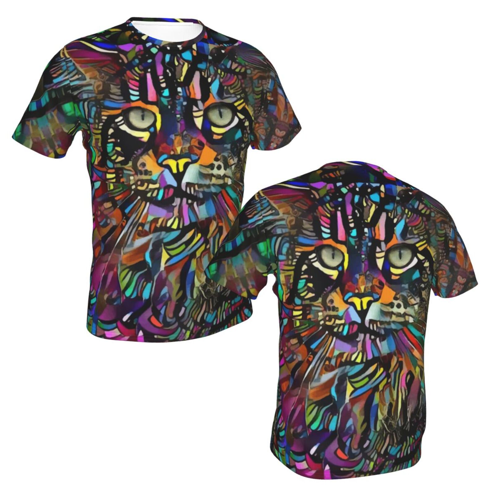 Mangooz Cat Mix Mdeia Elements Classic T-shirt