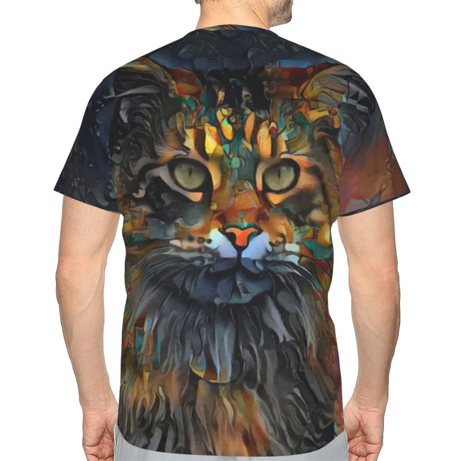 Samson Jr. Cat Mix Mdeia Elements Classic T-shirt